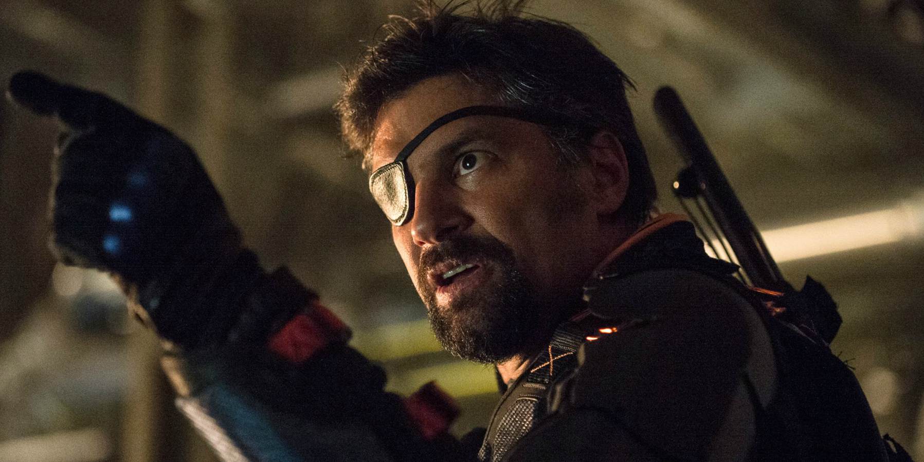 Photo Courtesy of The CW Manu Bennett Deathstroke