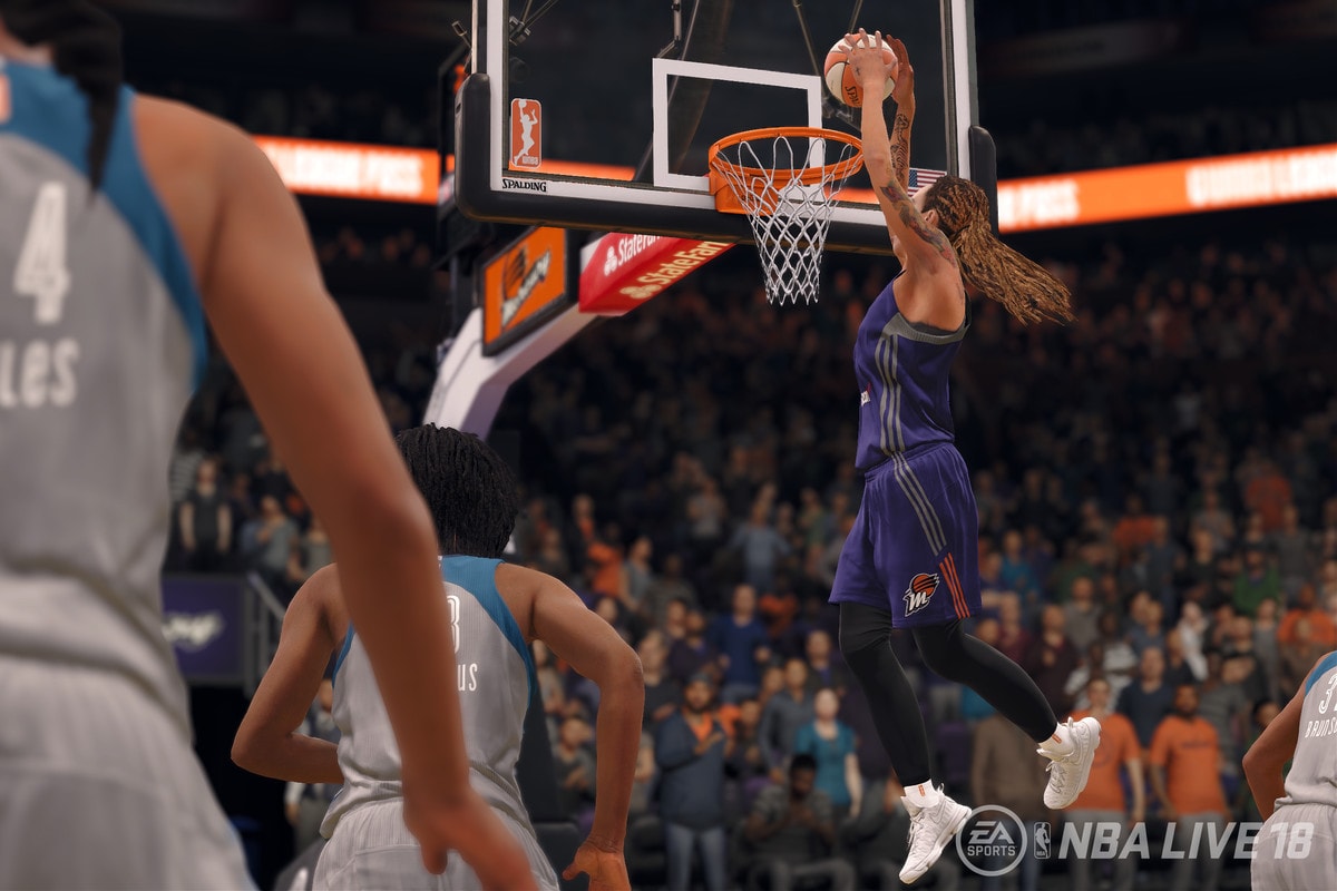 WNBA in NBA Live 2018