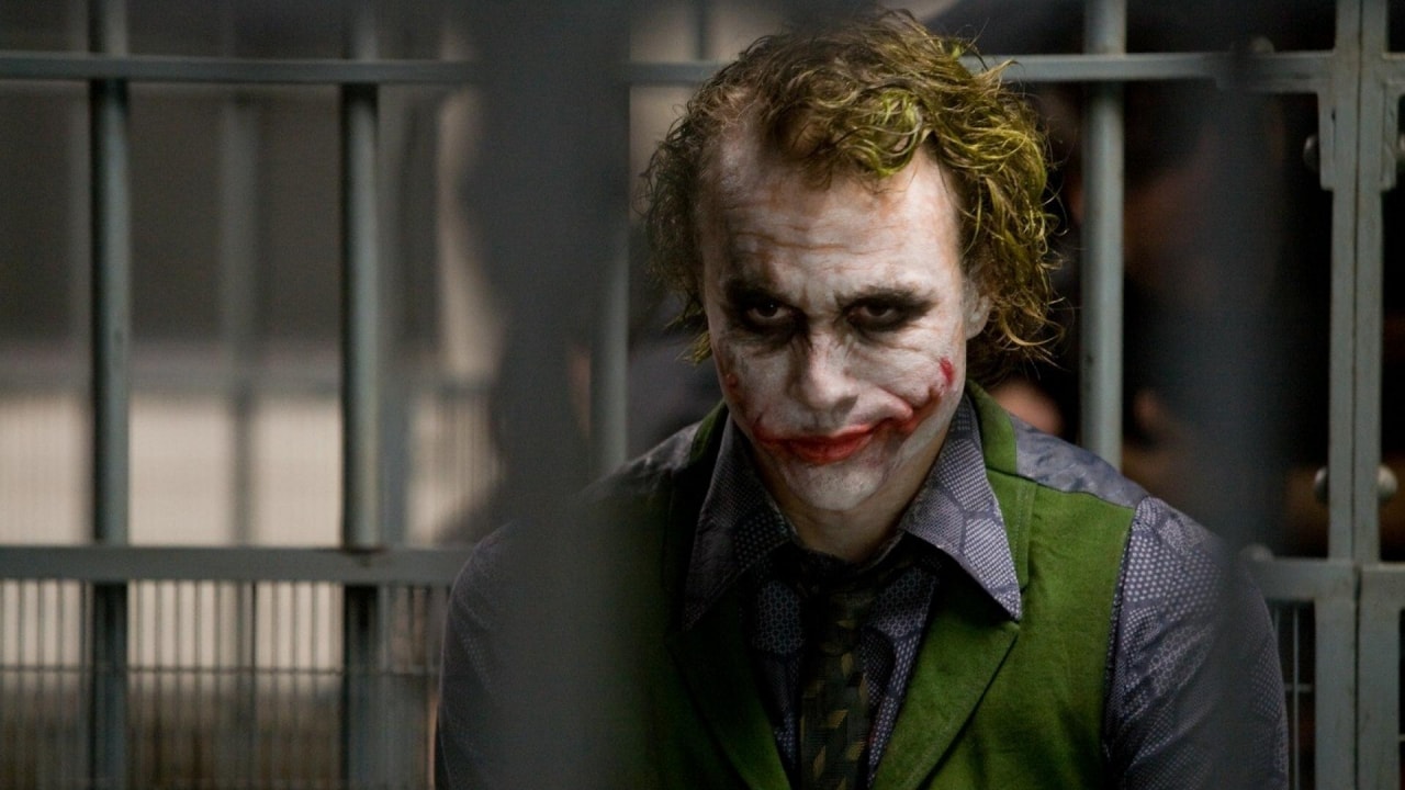 Heath Ledger's Joker in The Dark Knight Courtesy of Warner Bros.