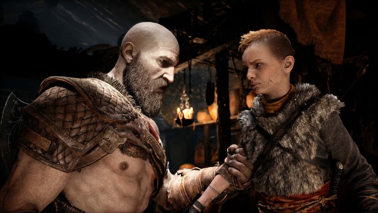 Kratos and Atreus in God of War