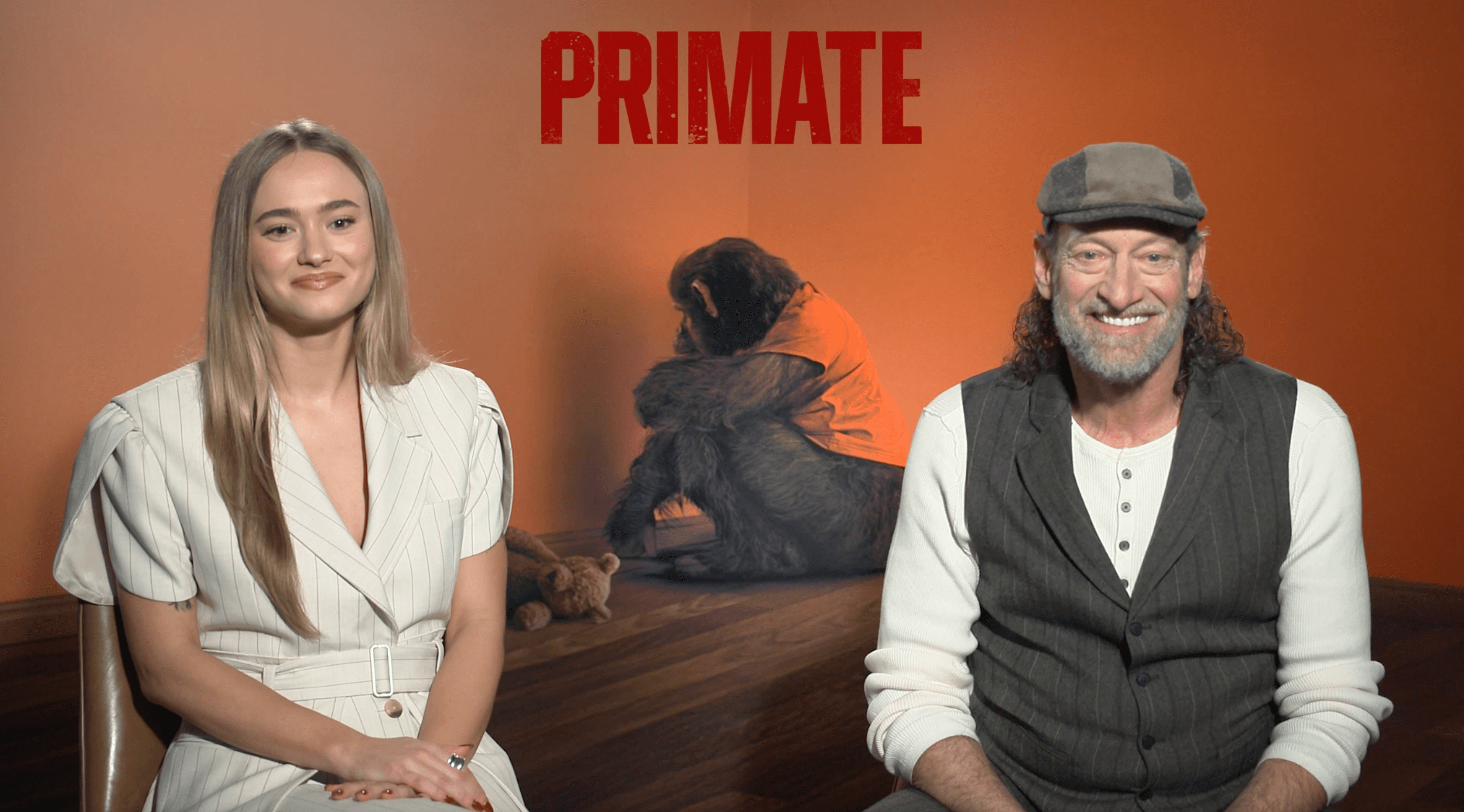 'Primate' stars Johnny Sequoyah and Troy Kotsur sit for a virtual press interview for the film.