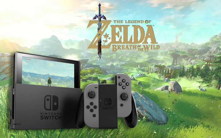  Legend of Zelda: Breath of the Wild, Nintendo Switch : Video  Games