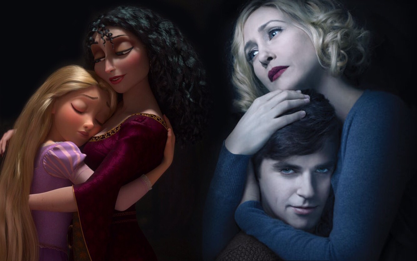 Two Sides of the Same Coin: Bates Motel vs. Tangled (Mild Spoilers) 