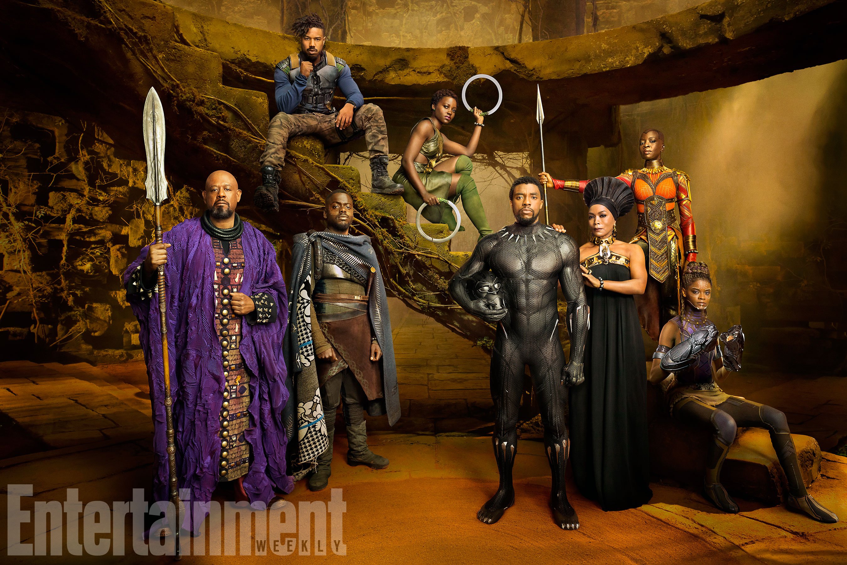 Entertainment Weekly Releases Black Panther Portraits