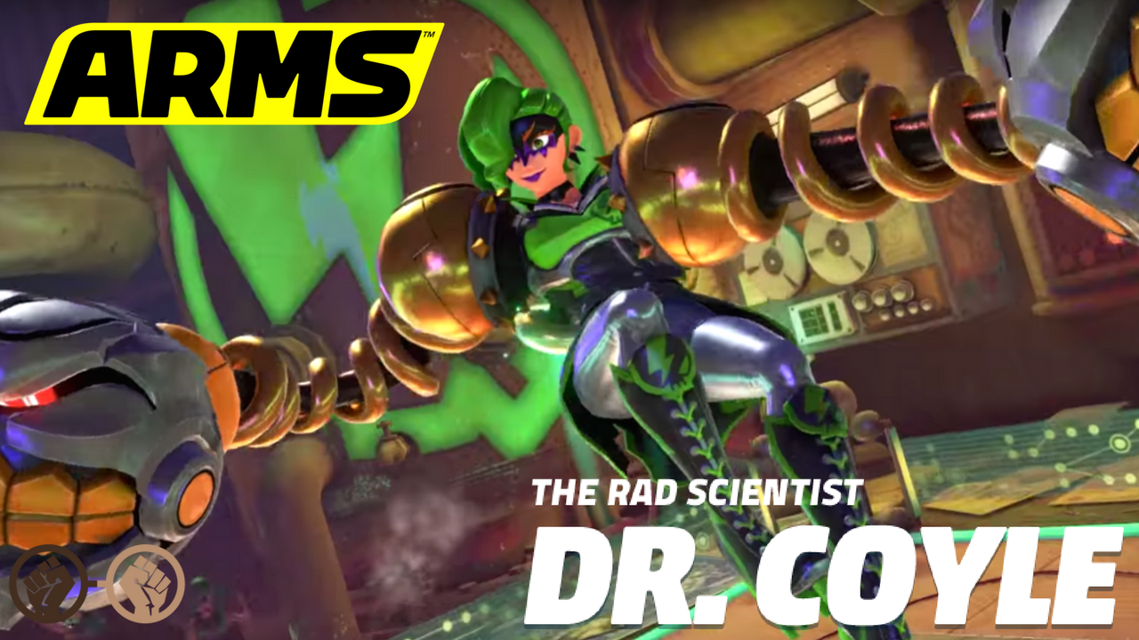 Nintendo’s ‘Arms’ Releases New Character: Dr. Coyle