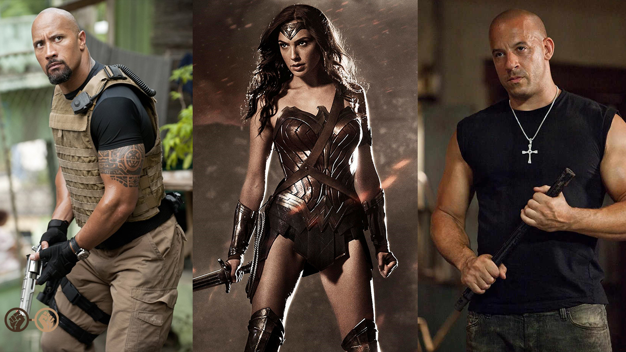 Vin Diesel, Dwayne Johnson and Gal Gadot Among The Highest Grossing Actors of 2017