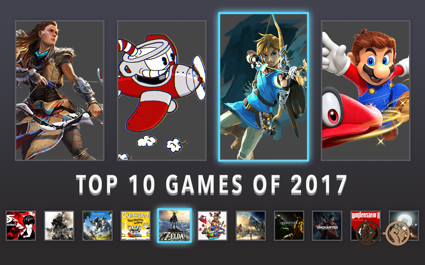 GOC’s Top 10 Games of 2017