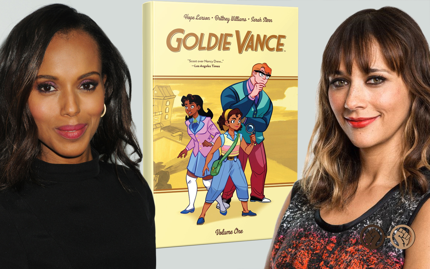 Kerry Washington and Rashida Jones Teaming Up For A Film Adaption of Graphic Novel ‘Goldie Vance’