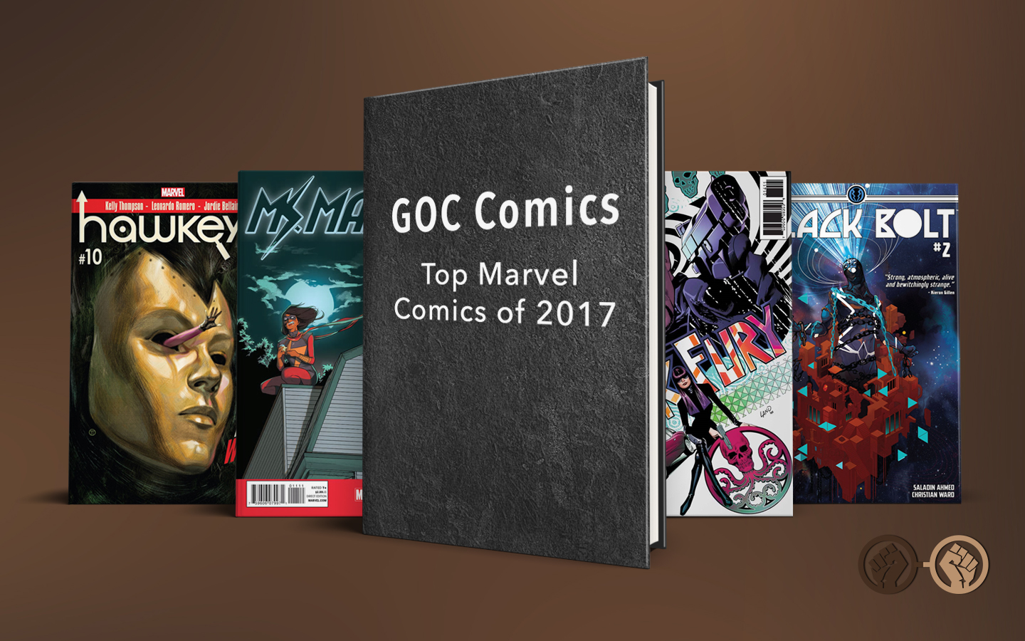 GOC Comics: Top Marvel Comics of 2017