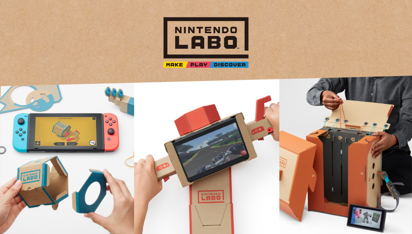 Nintendo Announces Nintendo Labo for the Switch