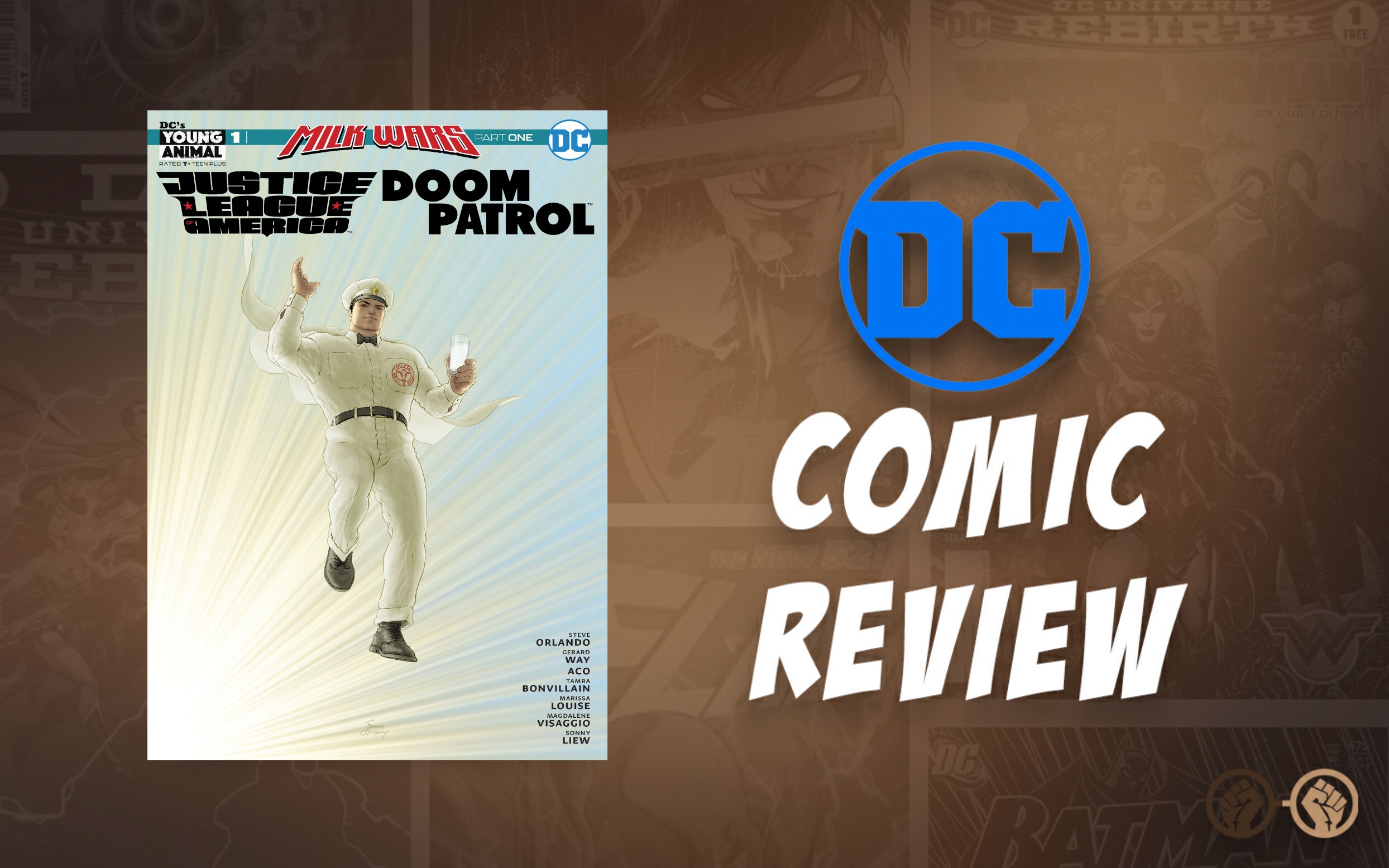 GoC Comics Review: JLA Doom Patrol Special #1 Milk Wars (Spoilers)