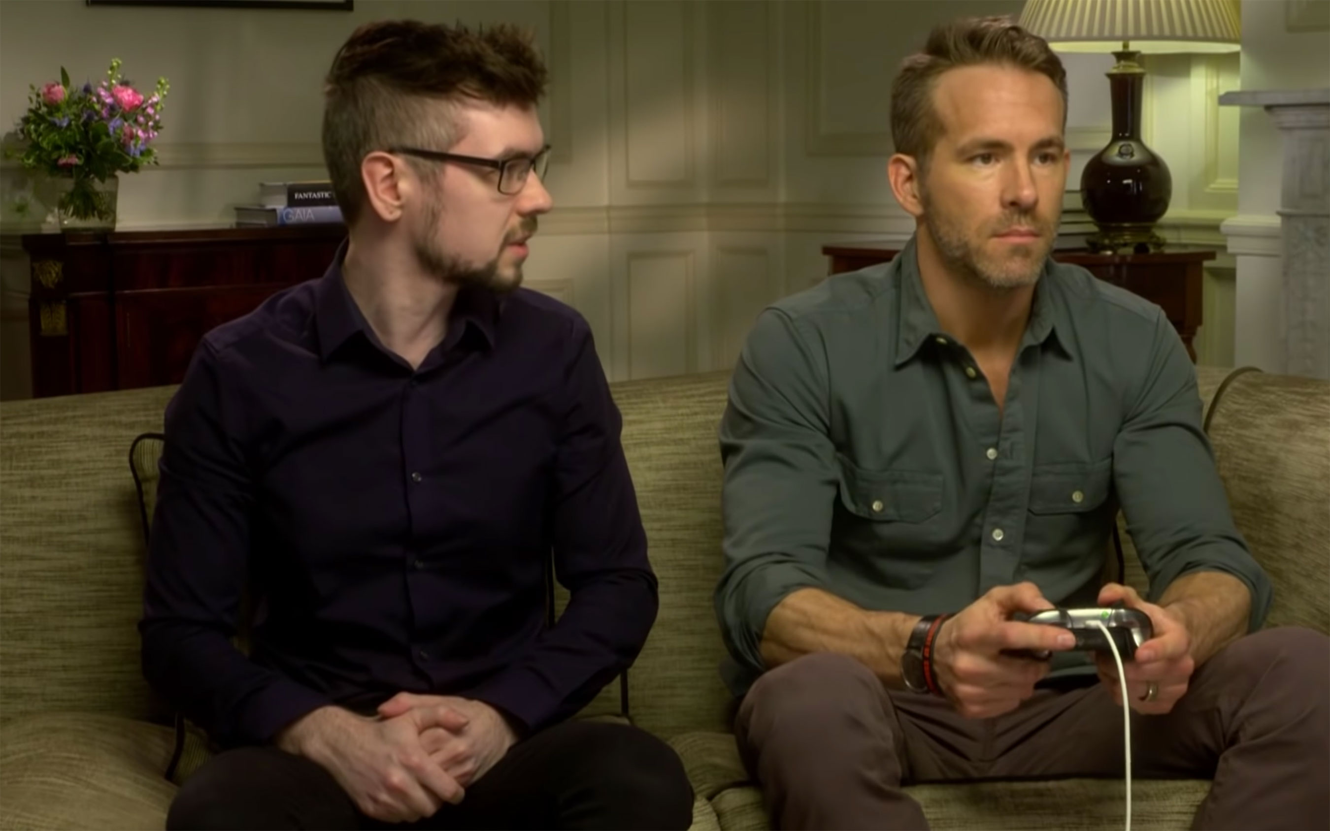 Ryan Reynolds Plays ‘Deadpool’ Video Game for the First Time with Youtuber JackSpeticEye