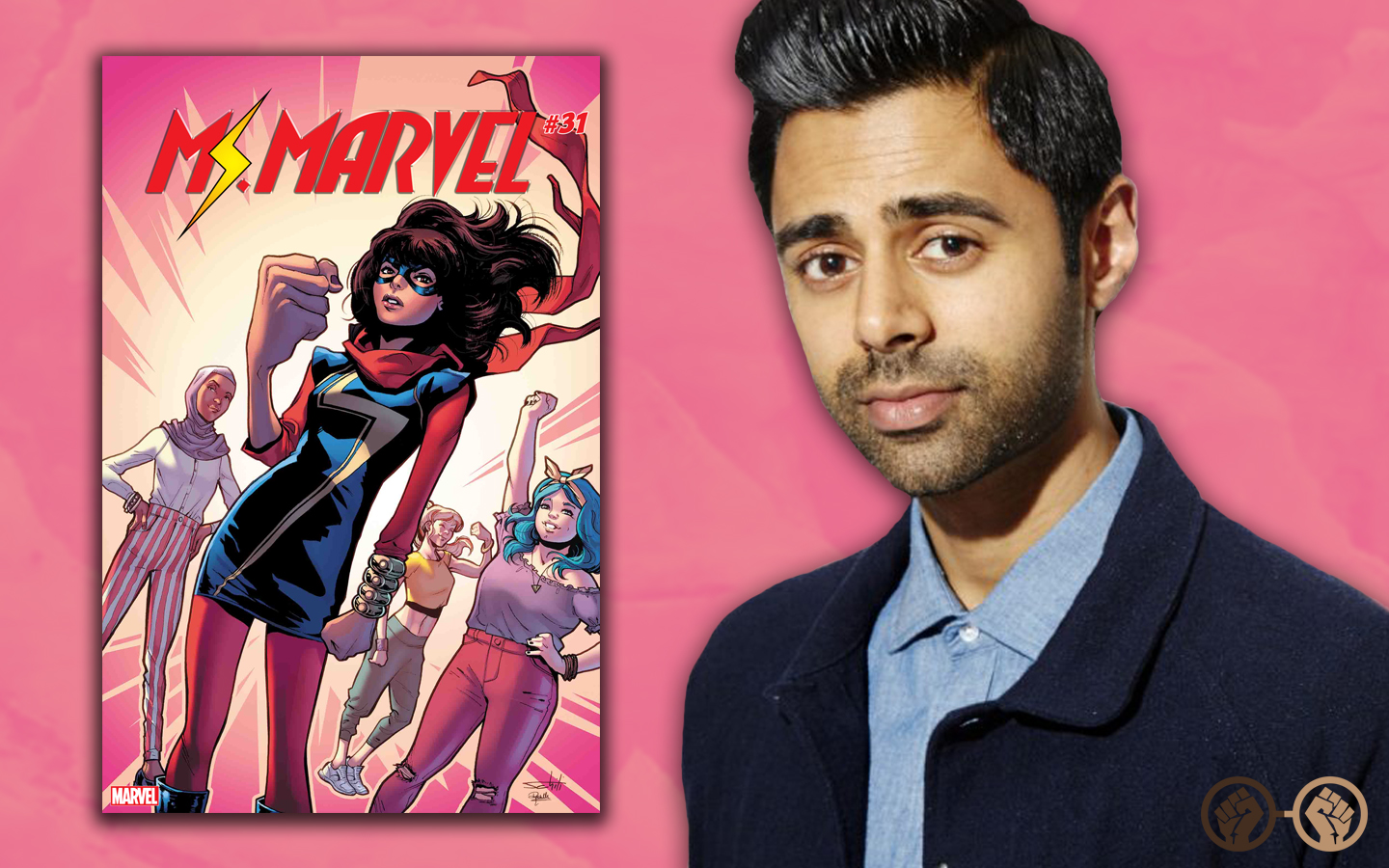 Hasan Minhaj Joins Creative Team for Ms. Marvel’s 50th Issue