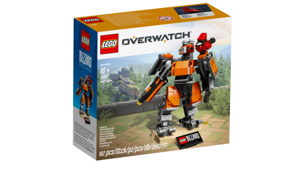 First Lego ‘Overwatch’ Set Omnic Bastion Now Available To Order