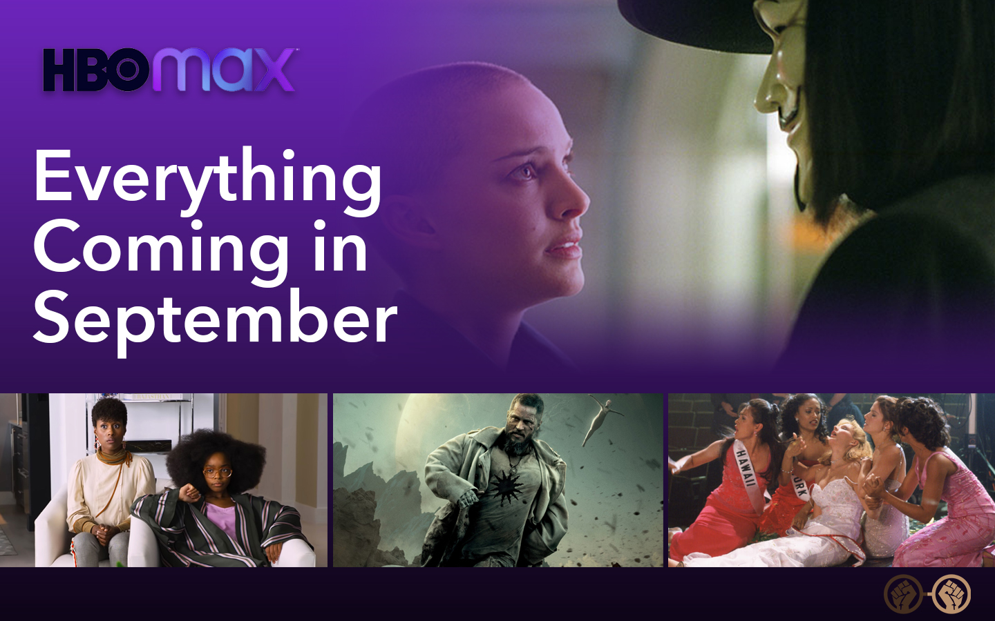 Everything Arriving and Leaving HBO Max in September 2020