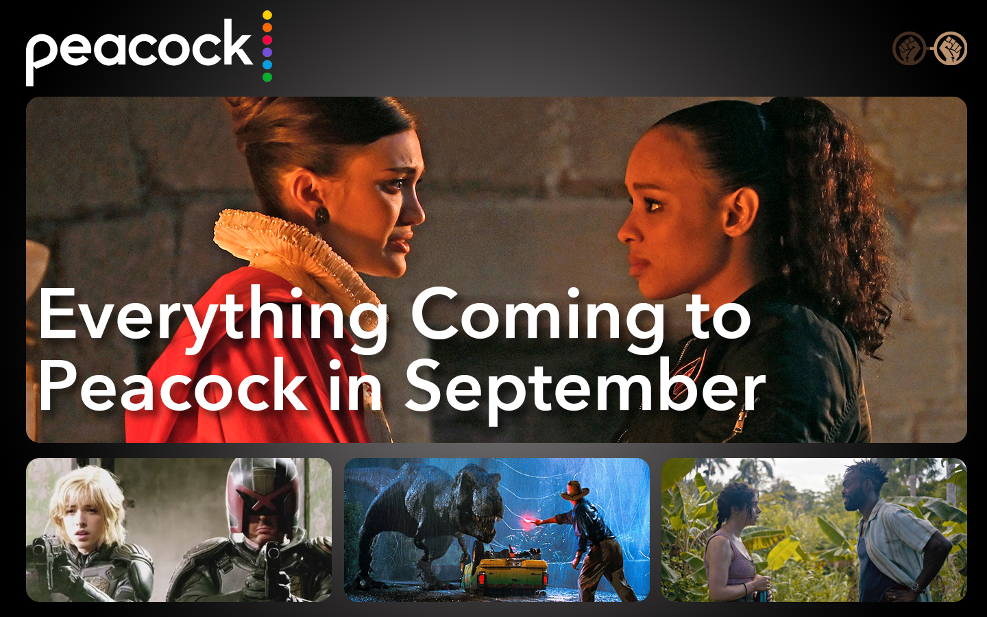 Everything Coming To Peacock In September 2022