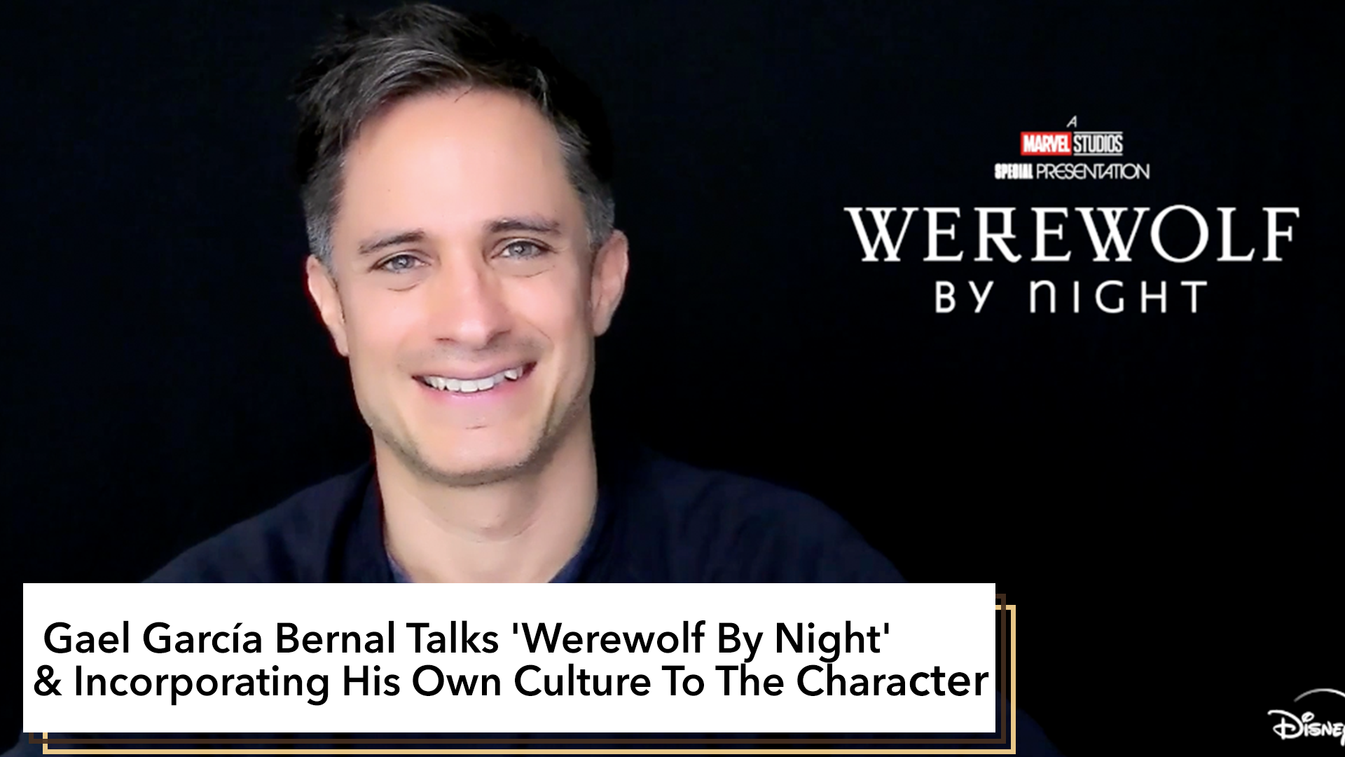 Interview: Gael García Bernal Discusses ‘Werewolf By Night’ & Incorporating His Own Culture To The Character
