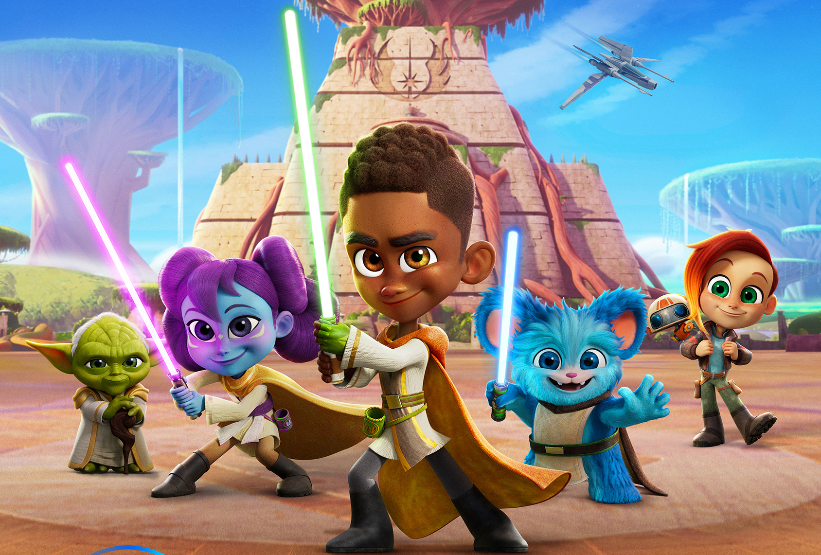Disney+, Disney Junior & Lucasfilm Release Sneak Peek of Animated Shorts and Key Art for ‘Star Wars: Young Jedi Adventures’