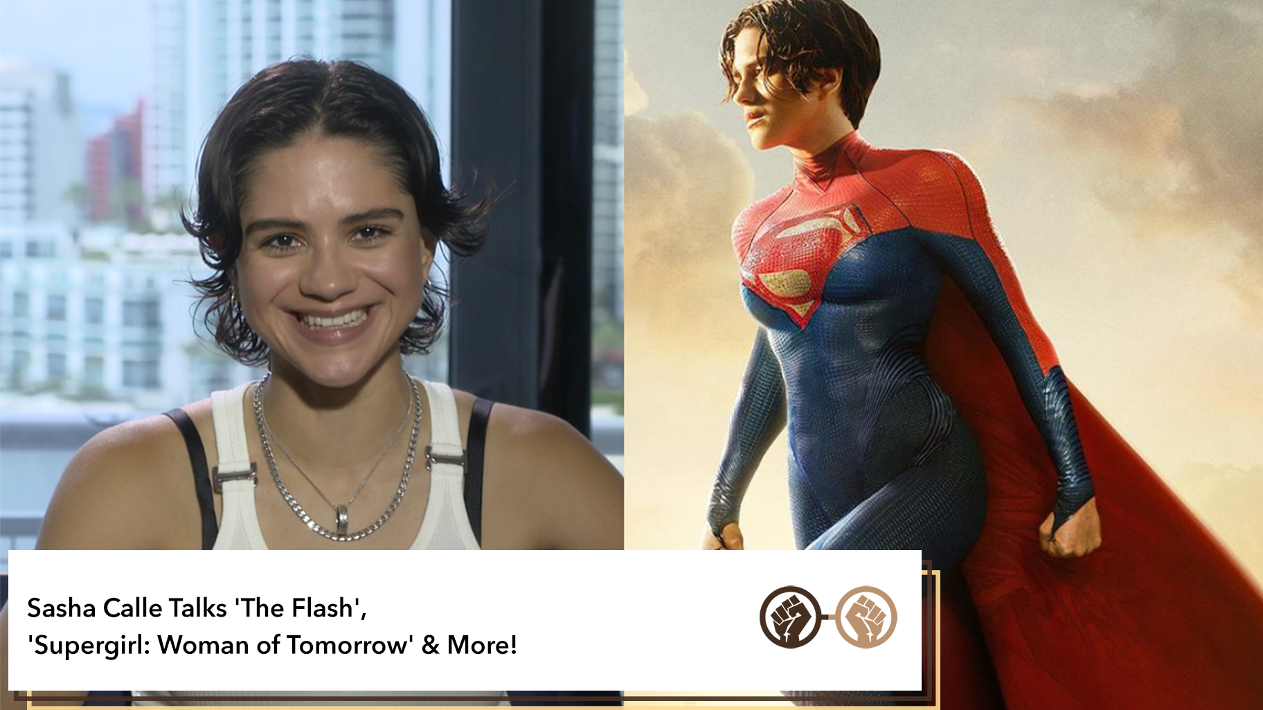 Sasha Calle Talks ‘The Flash,’ ‘Supergirl: Woman of Tomorrow’ & More – Interview
