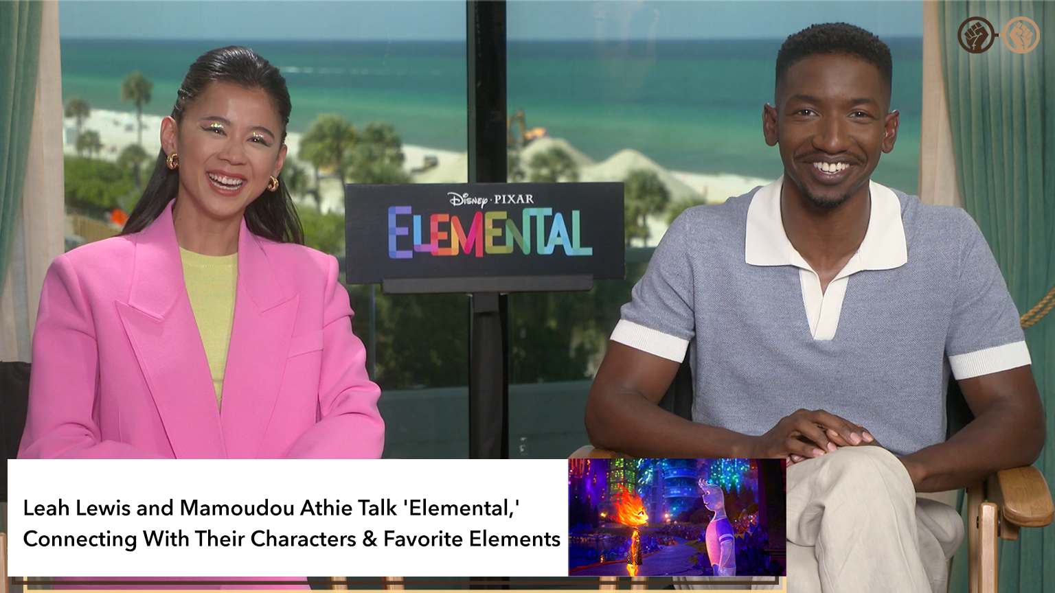 Leah Lewis And Mamoudou Athie Talk ‘Elemental,’ Connecting With Their Characters & Favourite Elements – Interview