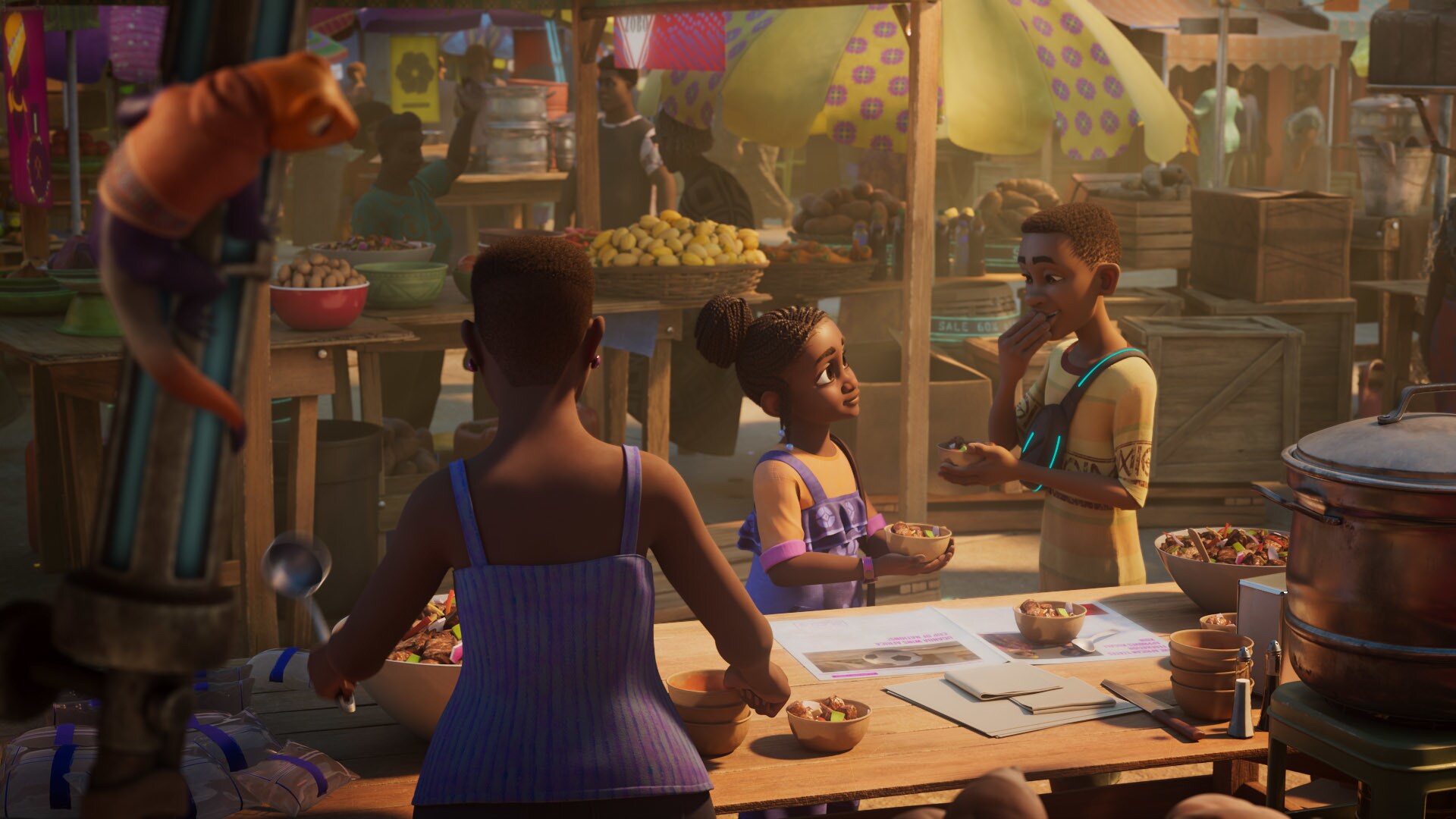 Disney Animation and Kugali Original Series ‘Iwájú’ – Official Trailer, Score &  New Games