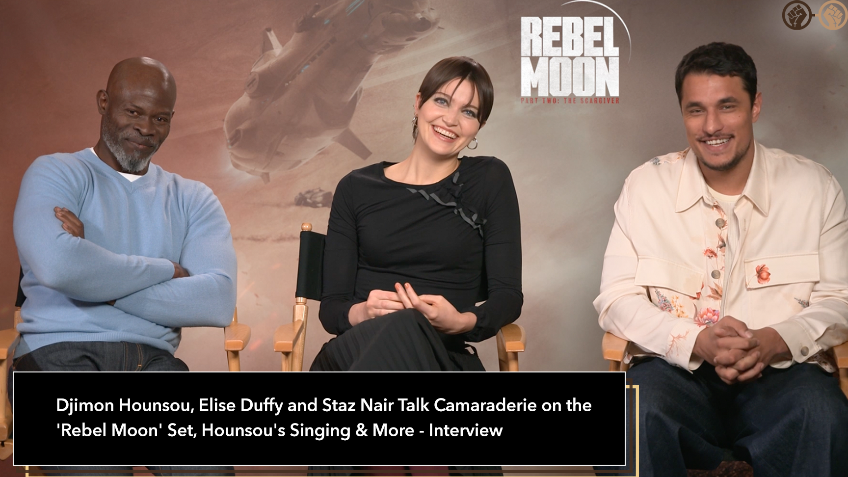 Djimon Hounsou, Elise Duffy and Staz Nair Talk Camaraderie on the ‘Rebel Moon’ Set, Hounsou’s Singing & More – Interview
