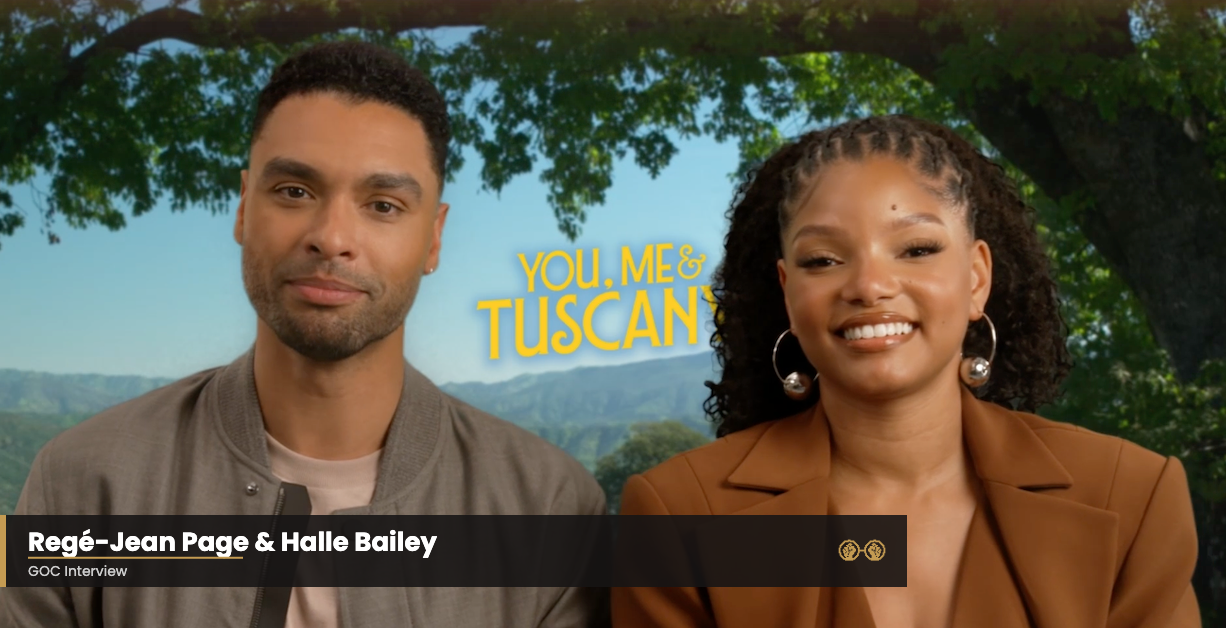 Regé-jean Page & Halle Bailey Are The Perfect Pairing in ‘You, Me & Tuscany’ – Interview